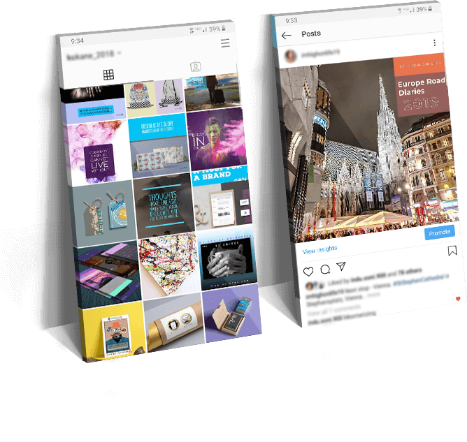 social media design by ko-kane